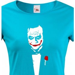 Dámská Trička Tričko Joker modrá