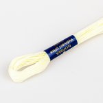 Niťárna Vyšívací příze NORMA / BAVLNKA 1102 smetanová, jednobarevná, 1,5g/15m – Sleviste.cz