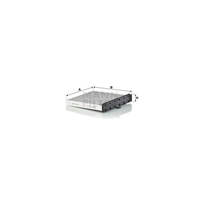 Filtr, vzduch v interiéru MANN-FILTER CUK 20 018 (CUK20018) – Hledejceny.cz