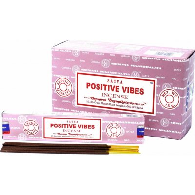 Satya vonné tyčinky Positive vibes 15 g – Hledejceny.cz