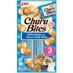 Churu Bites Chicken wraps & Tuna Scallop 3 x 10 g – Zboží Mobilmania