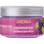 Dermacol Aroma Ritual Stress Relief Grape & Lime tělový peeling 200 g – Zboží Dáma