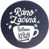 Prostírání Bohemia Gifts Kameninový podtácek šálek kávy 10cm