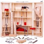 Bigjigs Malý kutil Kufřík s opravdovým nářadím JUNIOR – Sleviste.cz