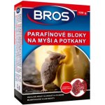 Rodenticid BROS parafínové bloky na myši a potkany 100g – Zboží Mobilmania