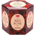 Hem Vonné kužely pro tekoucí dým Red Rose 40 ks – Zboží Dáma