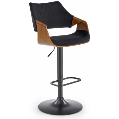 Halmar H124 černá / ořech – Zboží Dáma