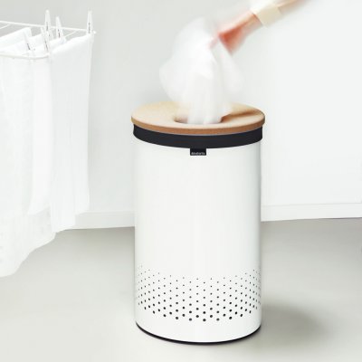 Brabantia 60L bílá korkové víko – Zboží Dáma