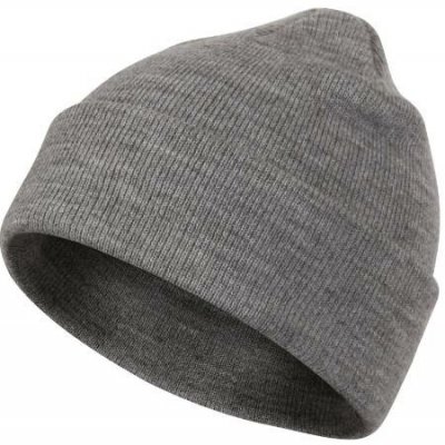 Beanie unisex tmavě šedý melír – Hledejceny.cz