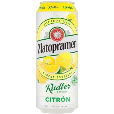 Zlatopramen Radler citrón 0,5 l — Heureka.cz