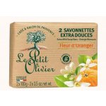Le Petit Olivier mýdlo Pomerančový květ 2 x 100 g – Sleviste.cz