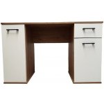 Nejlevnější nábytek Počítačový stůl Al 06, dub artisan/bílý – Zboží Mobilmania