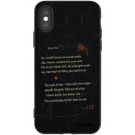 Picasee silikonový černý obal pro Apple iPhone X/XS - POET – Zboží Mobilmania