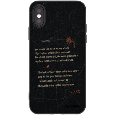 Picasee silikonový černý obal pro Apple iPhone X/XS - POET – Zboží Mobilmania