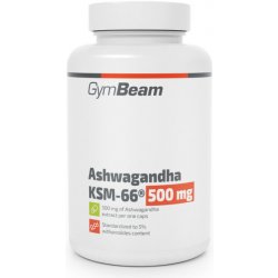 GymBeam Ashwagandha KSM-66 500mg 90 kapslí