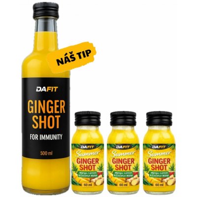 Dafit Ginger Shot For Imunnity 500 ml – Hledejceny.cz