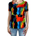 Dámská barevná halenka s krátkým rukávem Rosa – Sleviste.cz