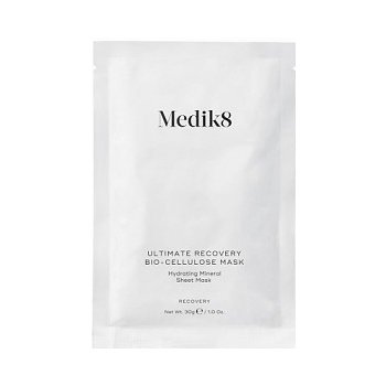 Medik8 Ultimate Recovery Bio-Cellulose Zinc Mask textilní pleťová maska 6 ks