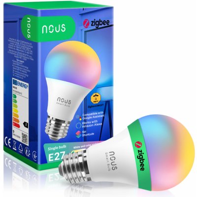 NOUS P3Z ZigBee Tuya RGB E27 – Zboží Živě