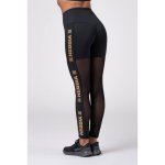 Nebbia Intense Gold Mesh legíny 829 černé – Zboží Mobilmania