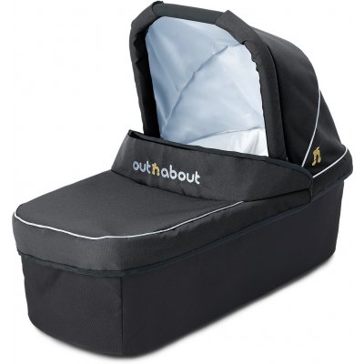 Out'n'About Nipper Double Korba Black – Sleviste.cz