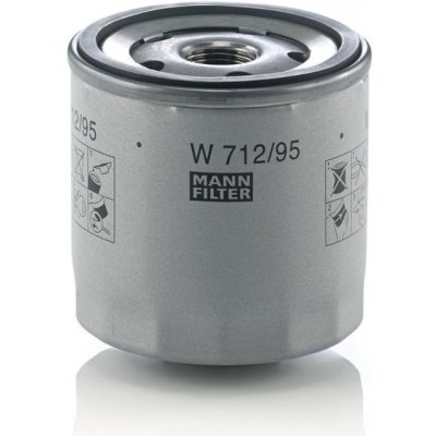 MANN-FILTER Olejový filtr MANN W712/95 (MF W712/95) – Zboží Mobilmania