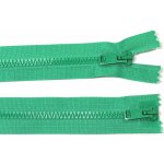 KOH-I-NOOR Kostěný zip no.5 rozepínací dvoucestný 50cm - více barev color: 642 světle zelená – Hledejceny.cz