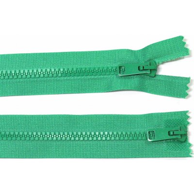 KOH-I-NOOR Kostěný zip no.5 rozepínací dvoucestný 50cm - více barev color: 642 světle zelená – Hledejceny.cz
