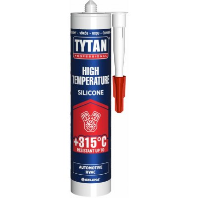 Tytan Vysokoteplotní silikon 280 ml červená – Zboží Mobilmania