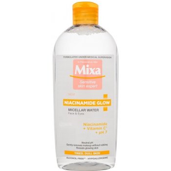 Mixa Niacinamide Glow Micellar Water 400 ml