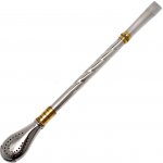 Yerba Mate Bombilla La Rio 19,5 cm stříbrná – Sleviste.cz