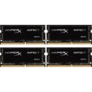 Kingston HyperX Impact Black SODIMM DDR4 64GB (4x16GB) 2400MHz CL15 HX424S15IBK4/64