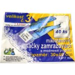 Sáčky zamražovací č. 3 30 x 40 mm transparentní – Zboží Mobilmania
