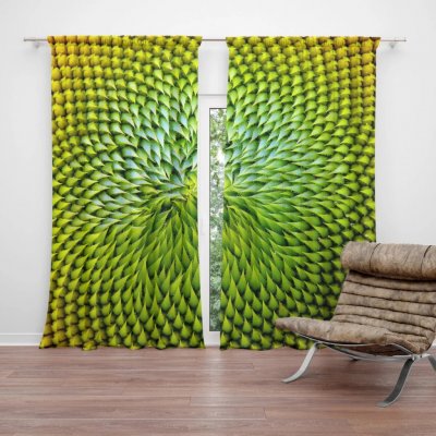 Sablio Závěs Detailní květ: 2ks 140x250cm – Hledejceny.cz
