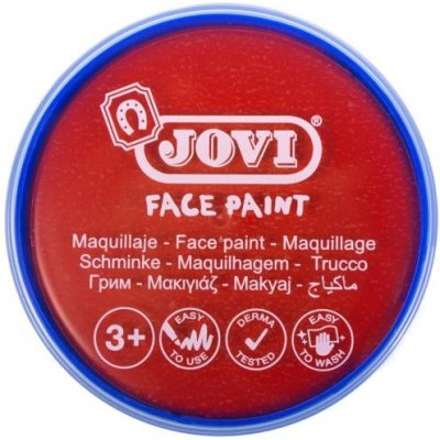 Jovi obličejová barva 8ml polštář červená – Zboží Mobilmania
