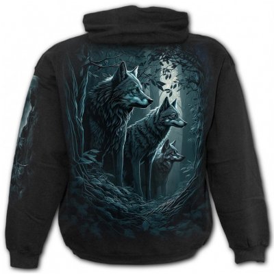 mikina s vlkem Spiral FOREST GUARDIANS TR503800 – Zboží Dáma