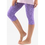 Dámské kalhoty 3/4 pyžamové 19804P - tm. fialová fruktóza – Sleviste.cz