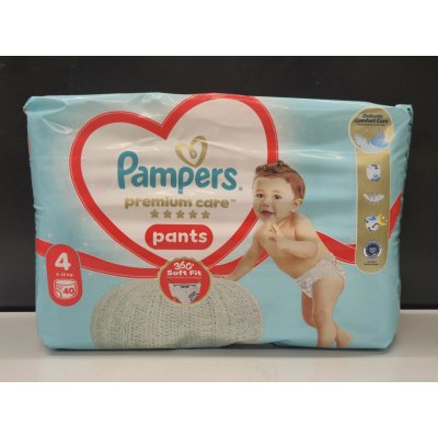 Pampers Premium Care Pants 4 40 ks – Hledejceny.cz