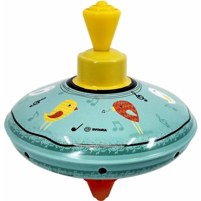 Svoora střední plechová káča s motivy zvířátek mentolová – Zboží Mobilmania