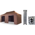 TENTino BIG HEXAGON 4x6 m 10A HNĚDÁ 4 nohy – Hledejceny.cz