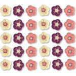 Hospodyňkám.cz Čokoládové mini kytičky 30ks – Zboží Dáma