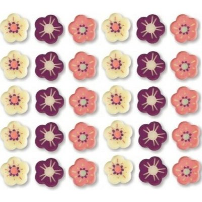 Hospodyňkám.cz Čokoládové mini kytičky 30ks – Zboží Dáma