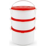 3-dílný jídlonosič 2x1L/1x1,5L, ROYAL KITCHEN RK-02261 – Zboží Dáma