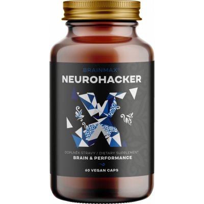 BrainMax NeuroHacker, Dopamine Upgrade!, 60 rostlinných kapslí – Zbozi.Blesk.cz