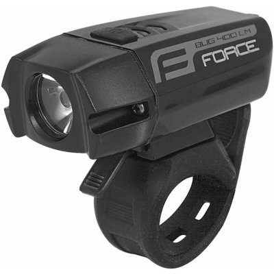 Force Bug-400 USB 400 lm Black Cyklistické světlo