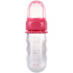 Canpol babies silikonová krmící síťka s nádobou růžová – Zboží Dáma