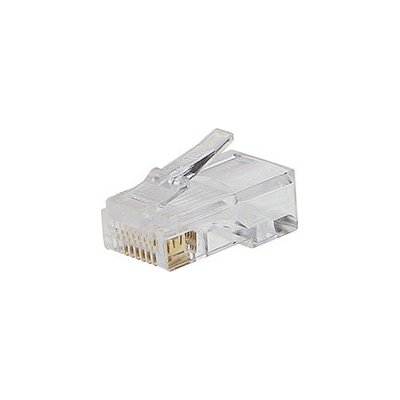 PremiumCord Konektor RJ45 8pinů - na drát, balení 100ks v sáčku 8592220013752 | Zboží Auto