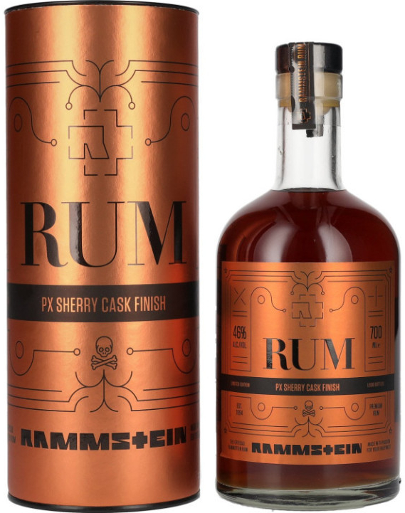 Rum Rammstein Port Cask Finish 0,7 l 46% (tuba)
