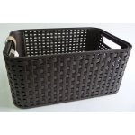 Curver Úložný box RATTAN Style S - hnědý 03614-210 – Zboží Dáma