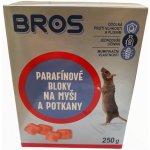 BROS parafínové bloky na myši, krysy a potkany 250 g – Zboží Dáma